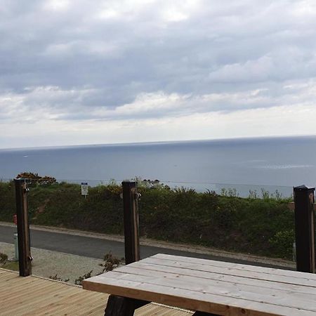 Sunset Sea View Chalet With Hot Tub Torpoint Exterior photo