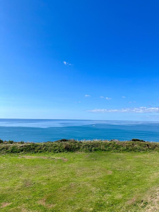 Sunset Sea View Chalet With Hot Tub Torpoint Exterior photo