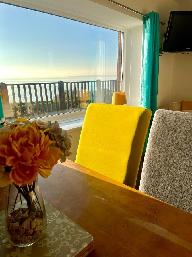 Sunset Sea View Chalet With Hot Tub Torpoint Exterior photo